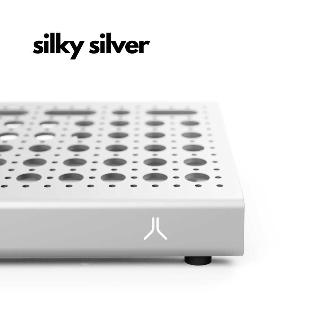 silky silver